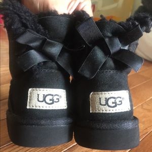 Authentic black toddler UGGs size 7